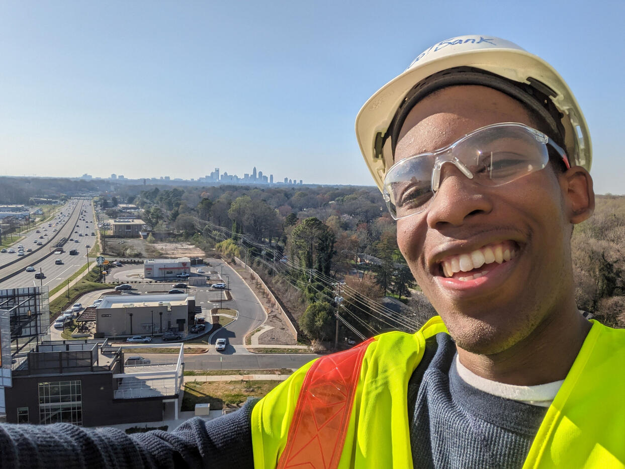 Surveying the Ervin Building for the ACE club project
