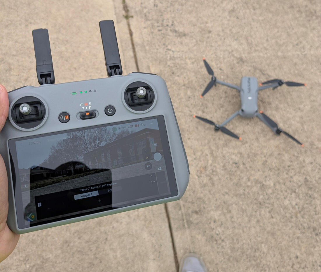 Practicing commercial drone flight with the DJI Air 3