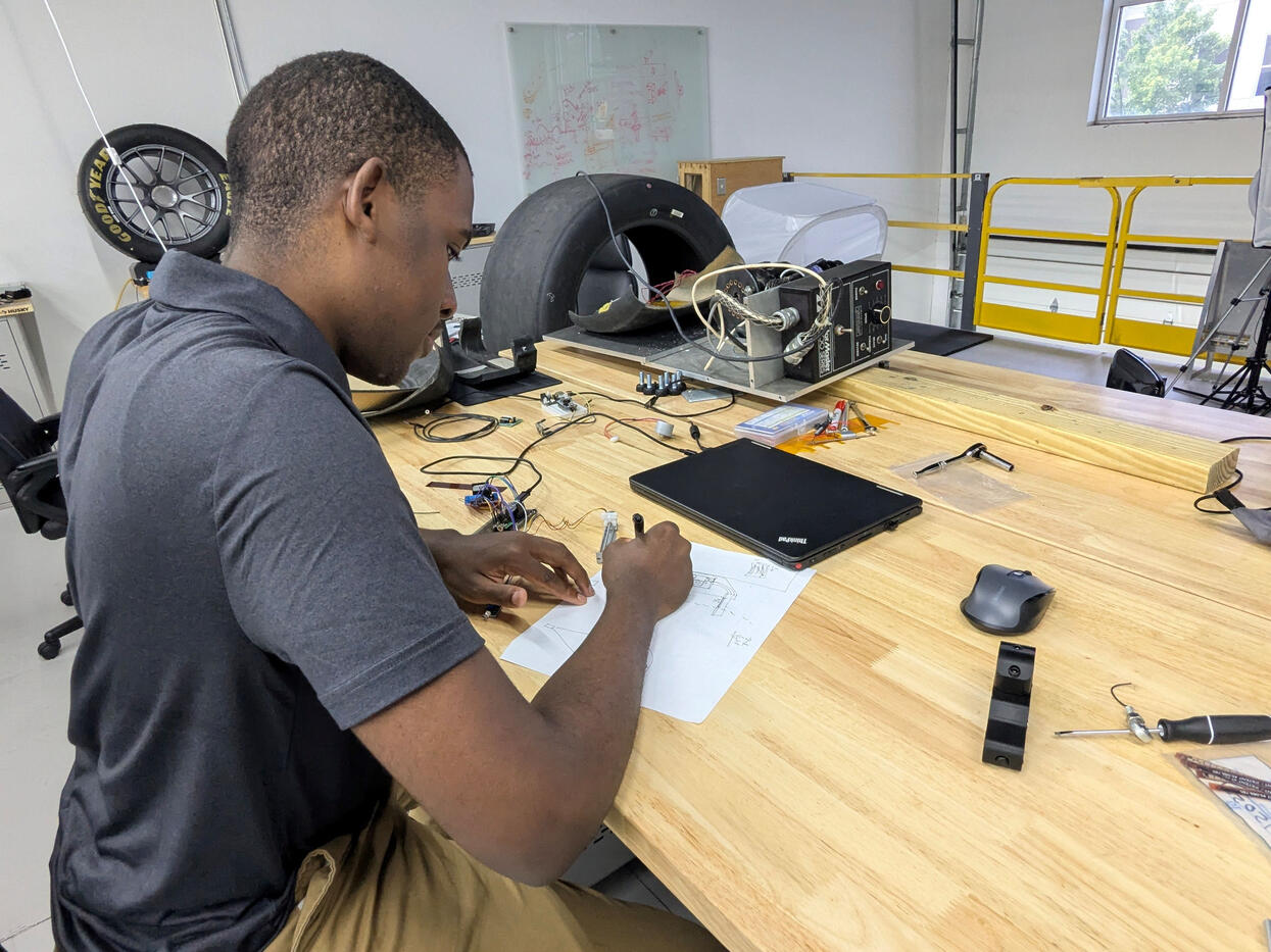 Developing a tire contact patch sensor at First Turn Innovations