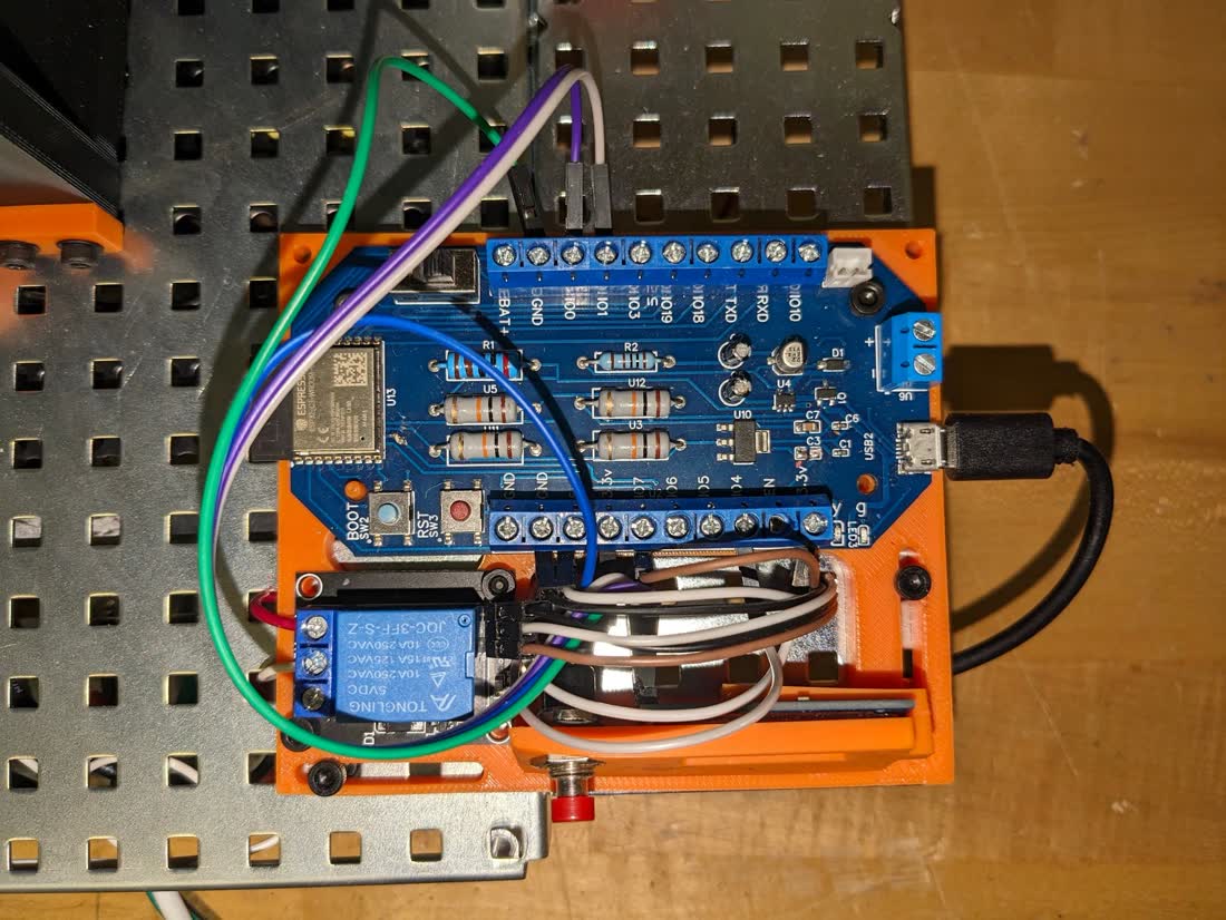 Custom PCB in the printed motherboard case