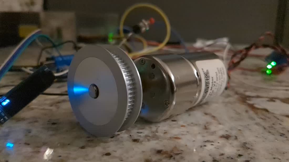 Brushless motor and drive pulley
